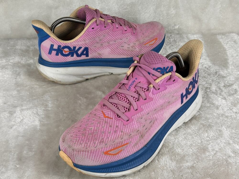 Hoka One One Clifton 9 Running Shoes Sweet Lilac Women's Size 9.5B 1127896CSLC
